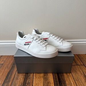 Prada Vitelli Plume Sneaker*brand new